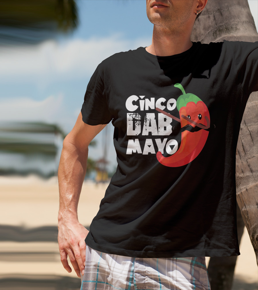 Cinco De Mayo Dab Pepper T-Shirt