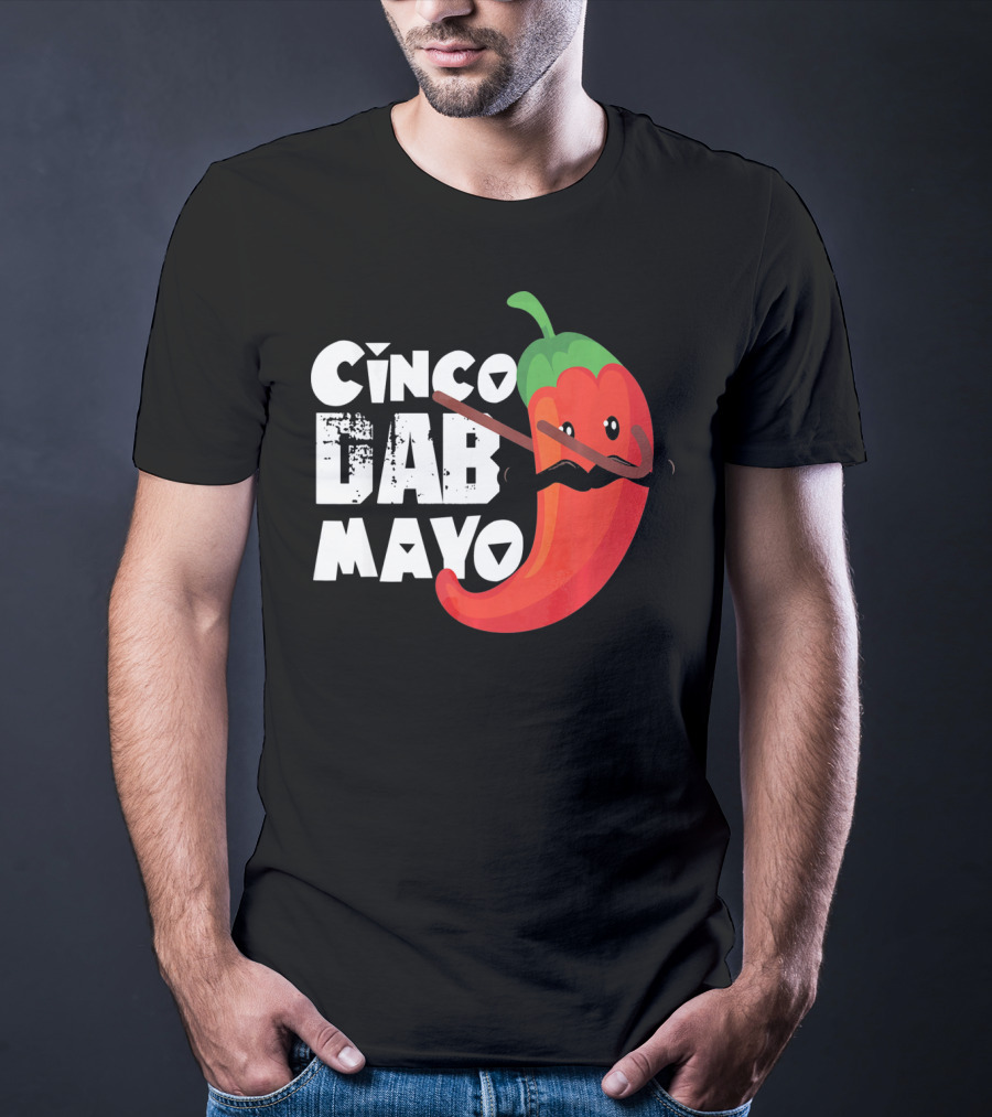 Cinco De Mayo Dab Pepper T-Shirt