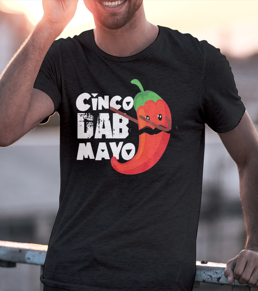 Cinco De Mayo Dab Pepper T-Shirt