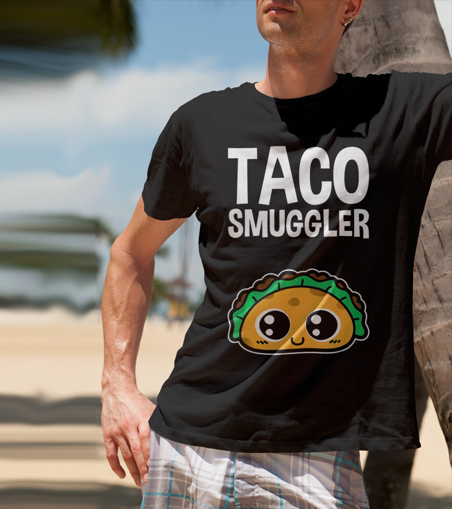 Creative Taco Smuggler Cute Cinco De Mayo Pregnancy Announcement T-Shirt