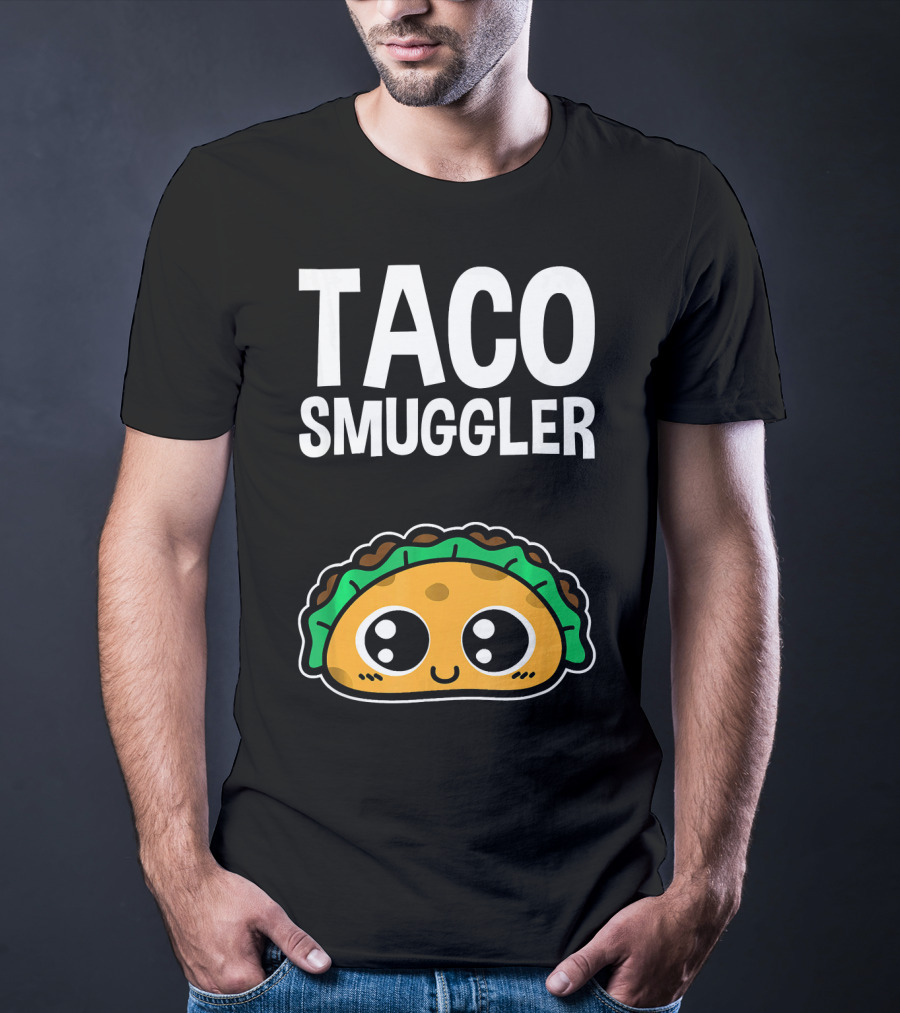 Creative Taco Smuggler Cute Cinco De Mayo Pregnancy Announcement T-Shirt