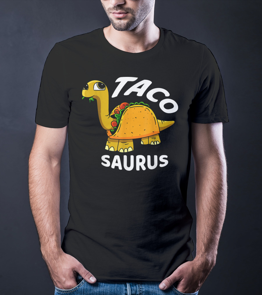 Tacosaurus Dinosaur Humor Cinco De Mayo T-Shirt