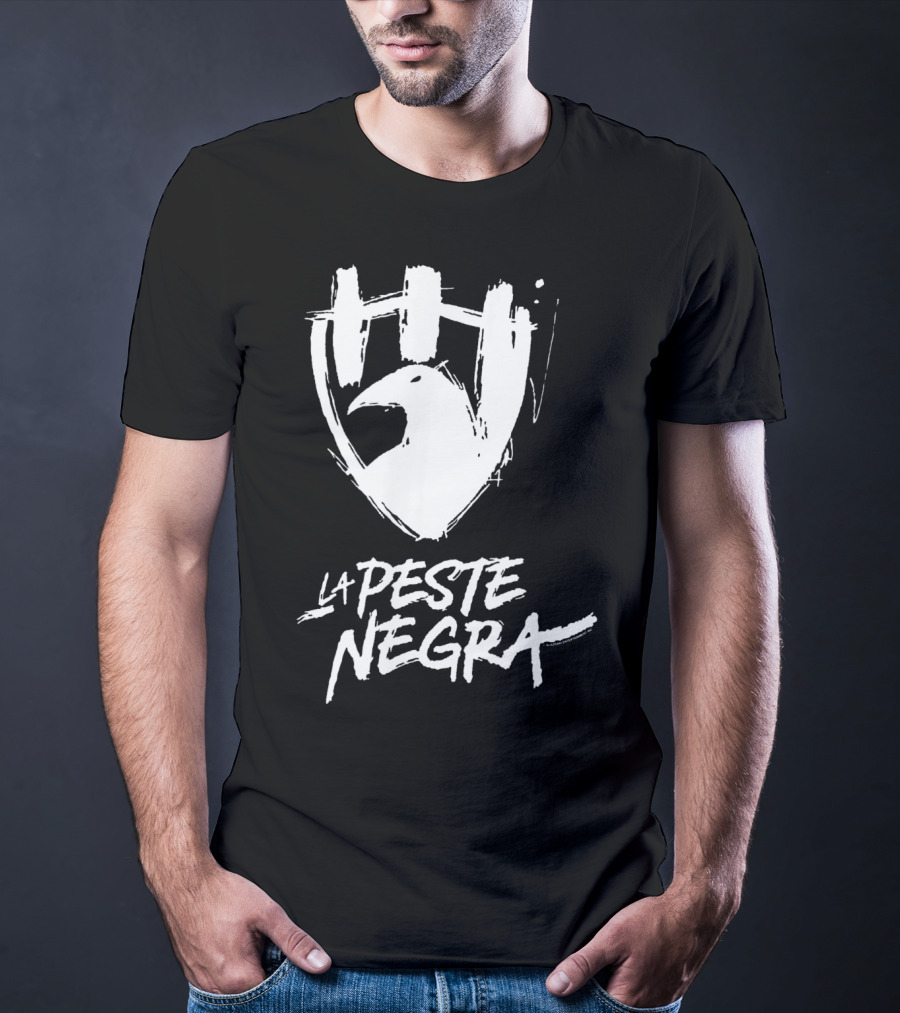 Club De Cuervos La Peste Negra Logo Shield T-Shirt