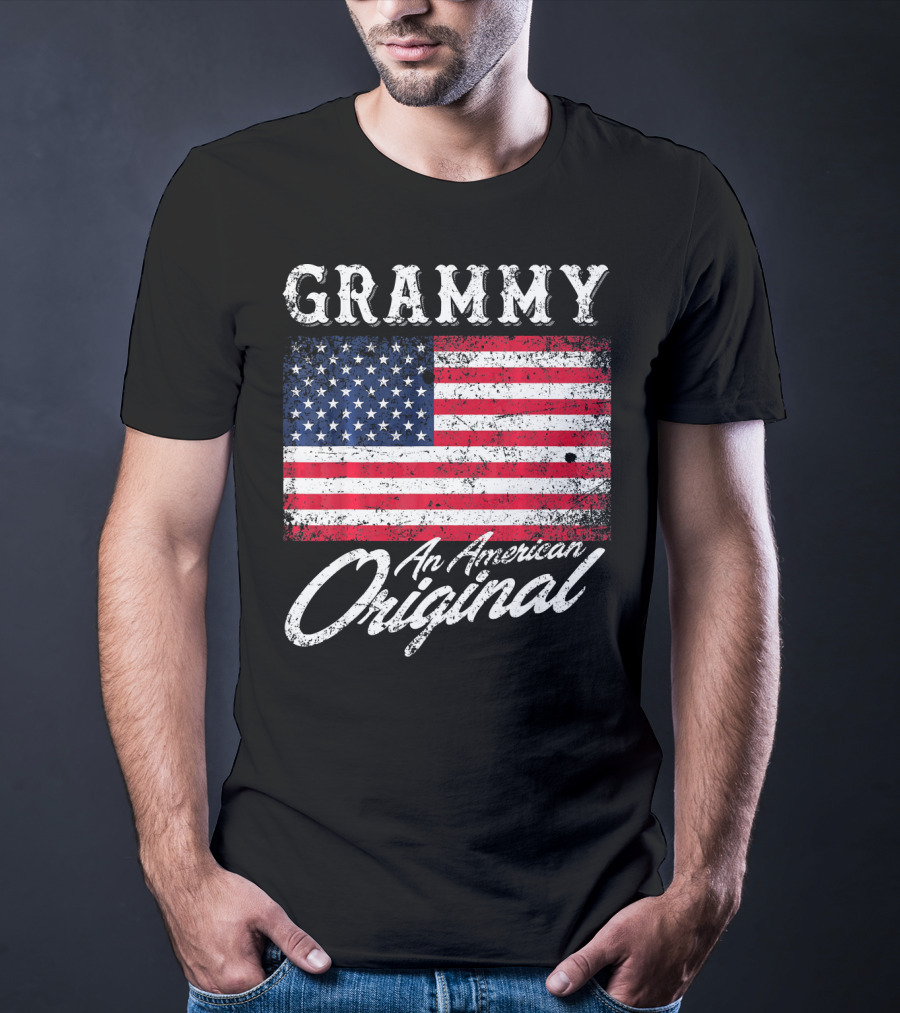 GRAMMY An American Original With USA Flag T-Shirt