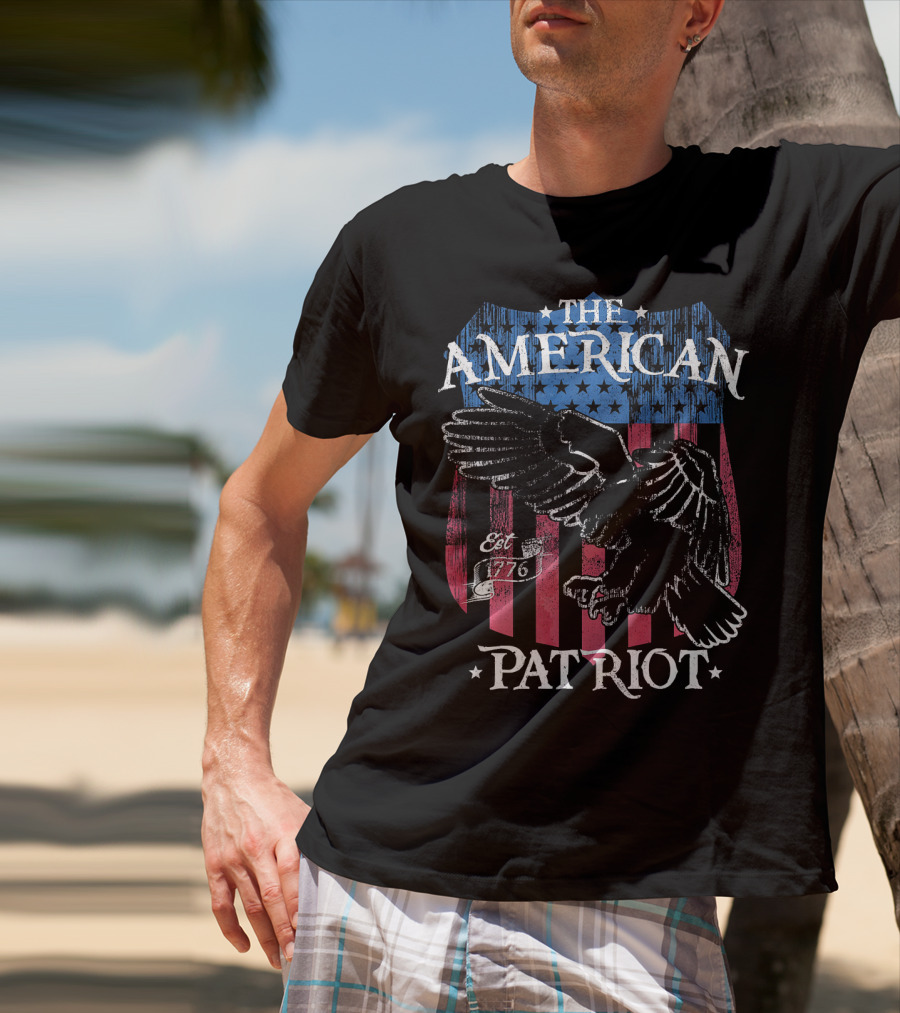 The American Patriot Est 1776 Eagle T-Shirt