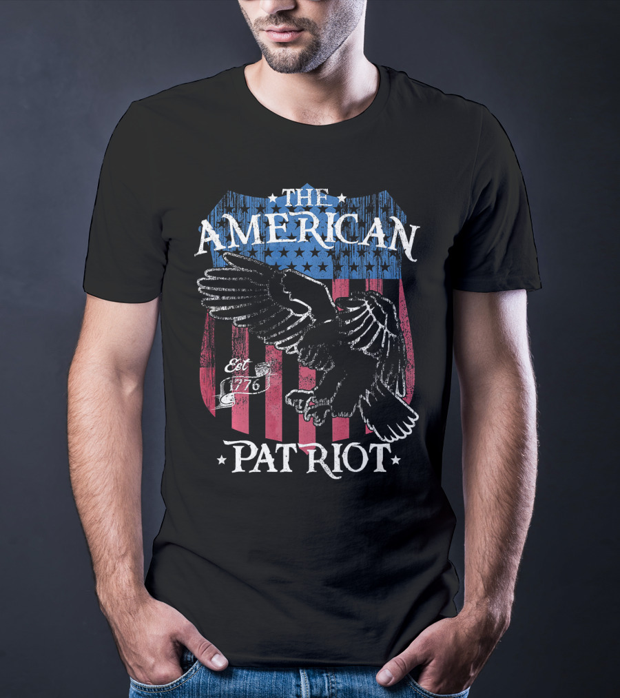 The American Patriot Est 1776 Eagle T-Shirt
