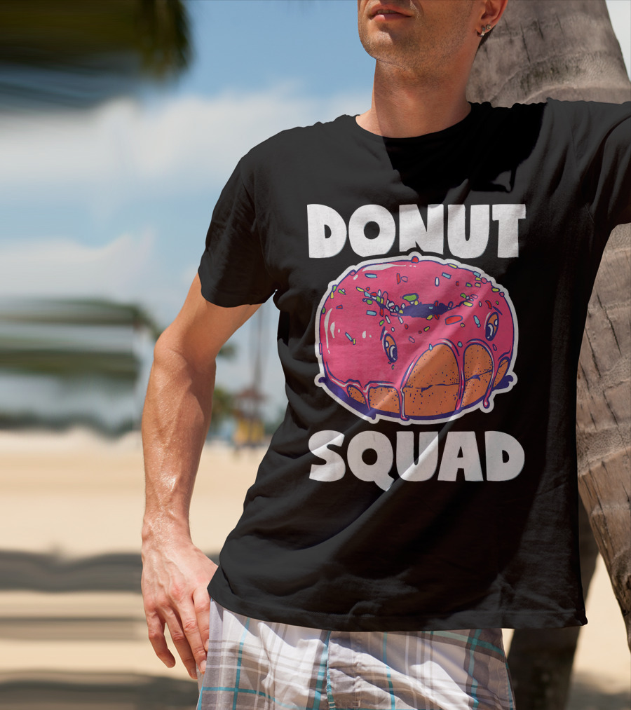 Donut Squad Vintage Baked Fried Cake Don Sprinkles T-Shirt