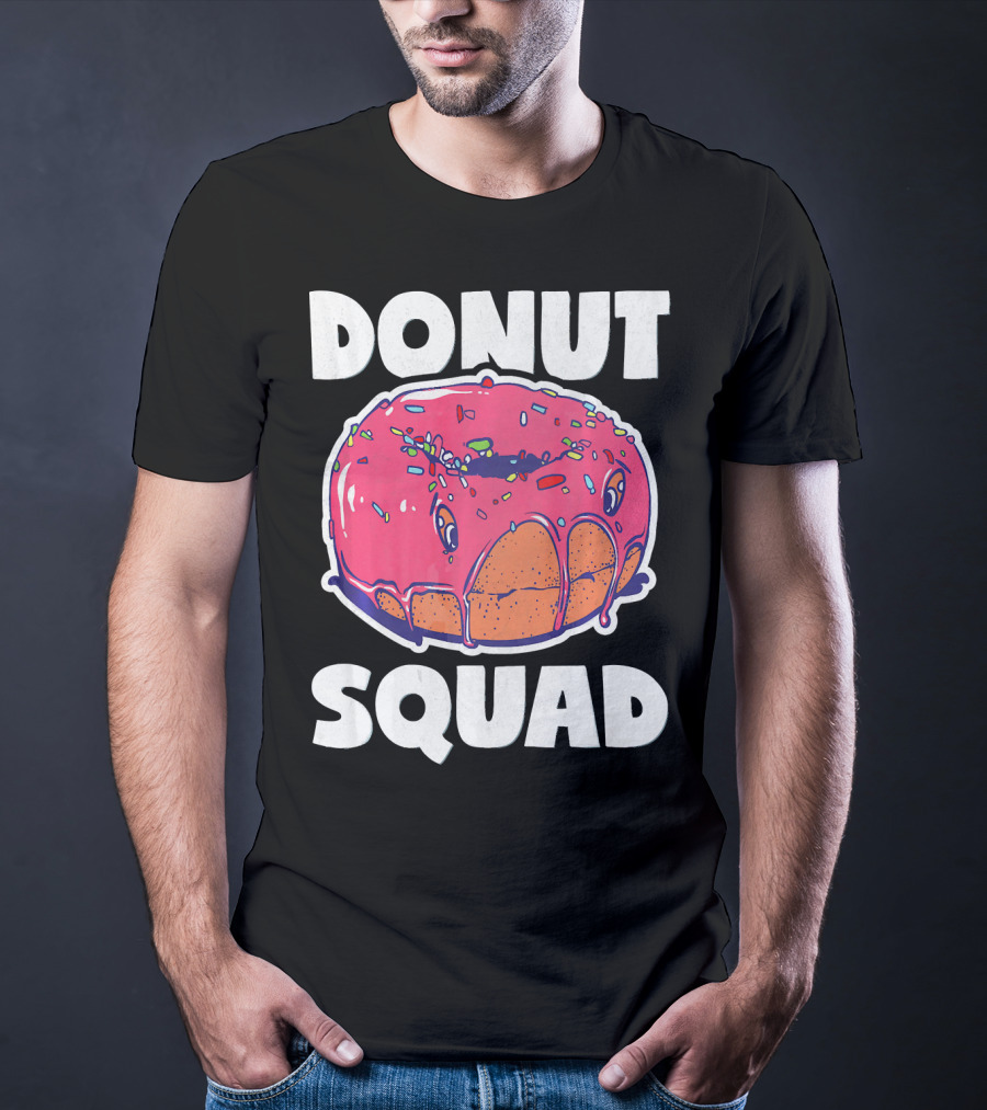 Donut Squad Vintage Baked Fried Cake Don Sprinkles T-Shirt