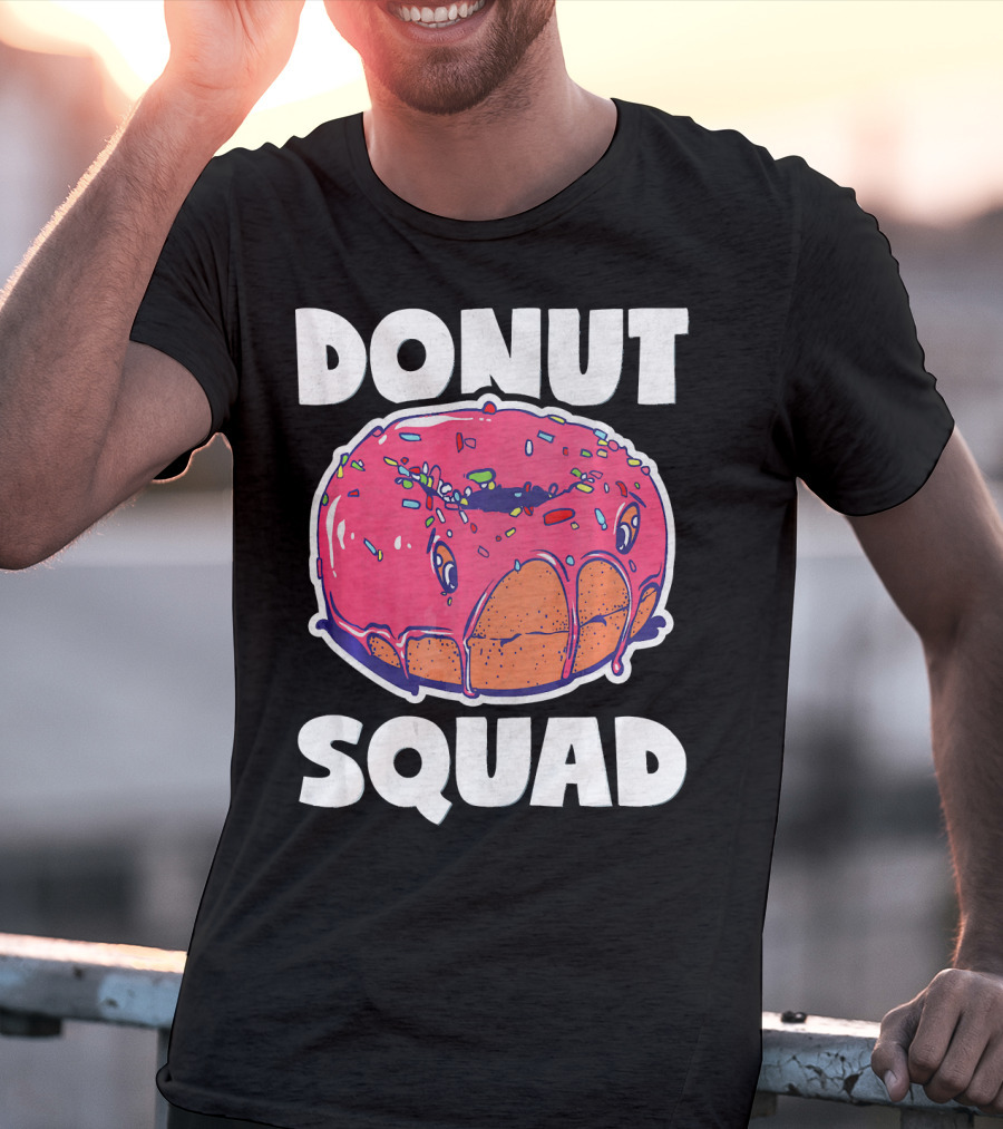 Donut Squad Vintage Baked Fried Cake Don Sprinkles T-Shirt