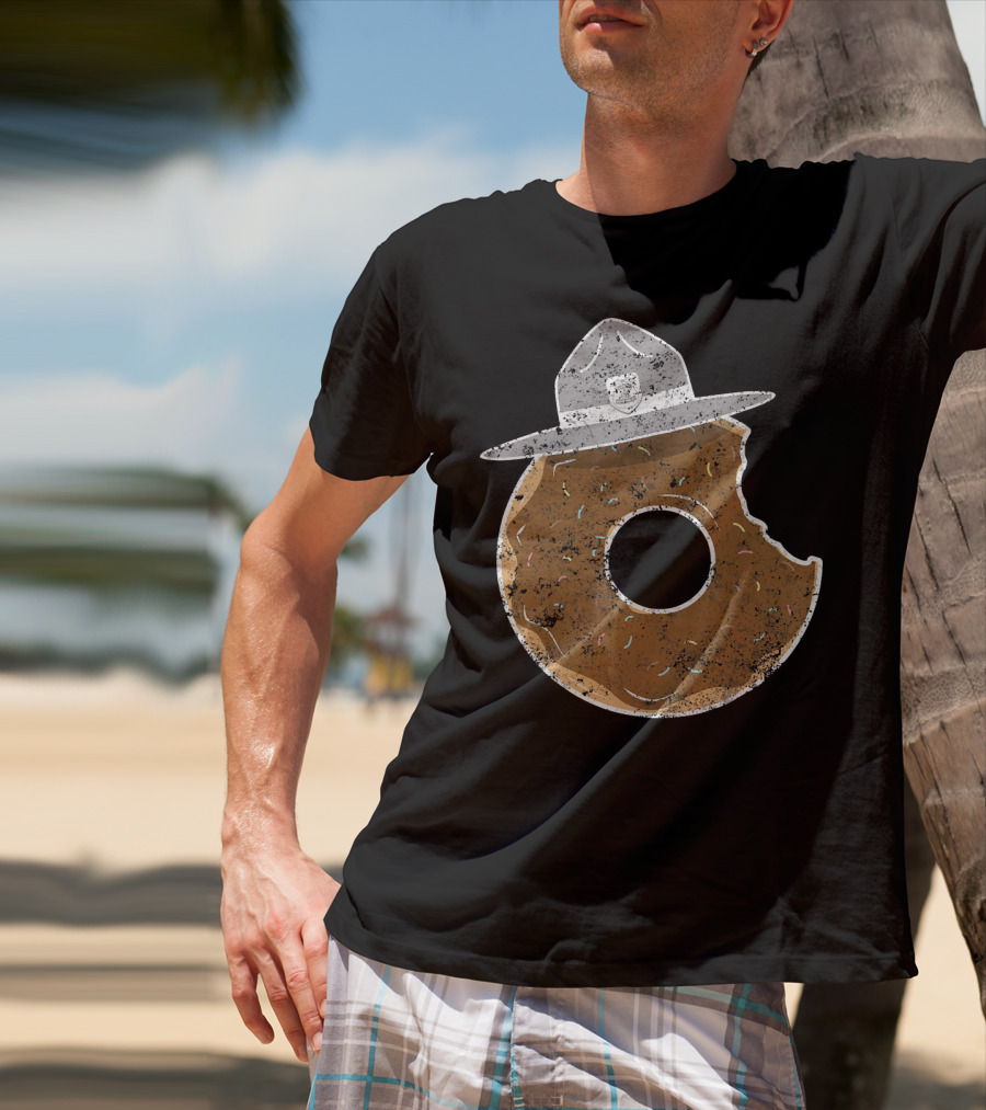 Police Donut State Police State Hat T-Shirt