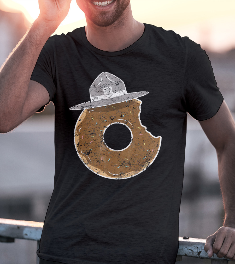 Police Donut State Police State Hat T-Shirt