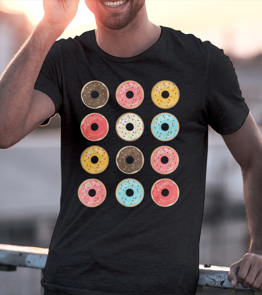 Cool Donut Sprinkles T-Shirt