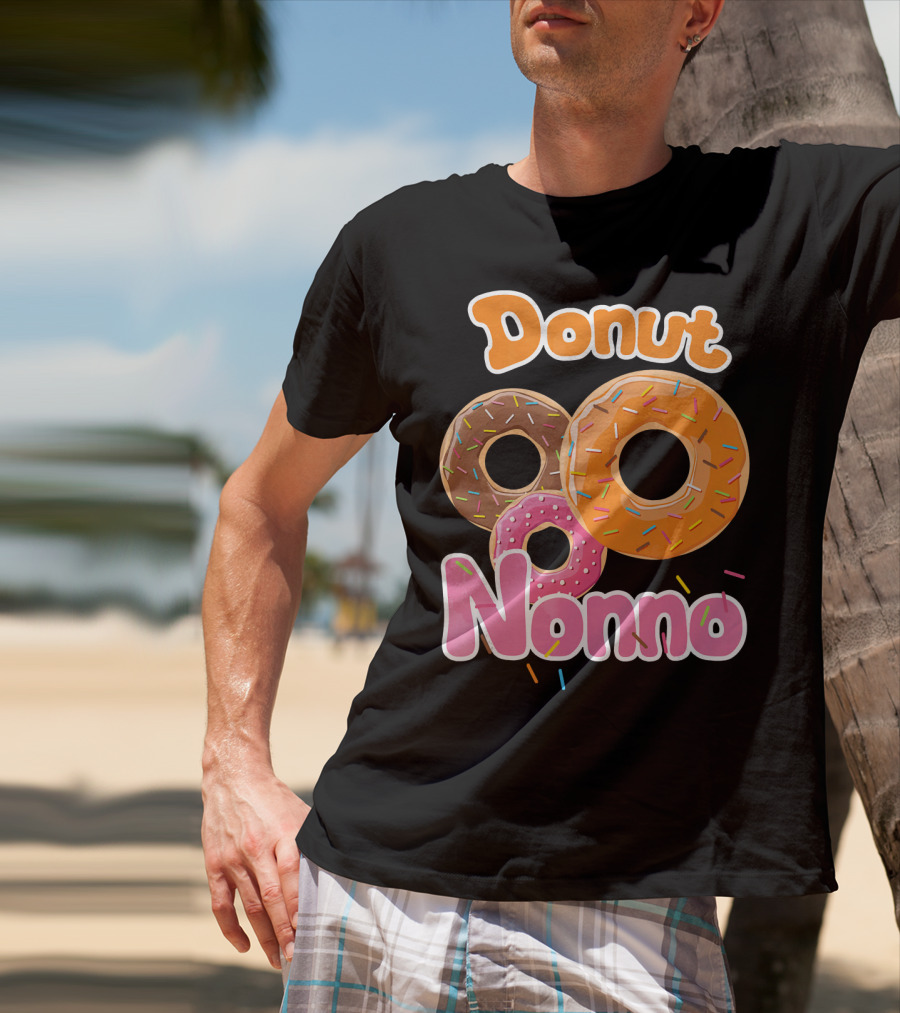 Donut Nonno Sprinkled Doughnut Trio T-Shirt