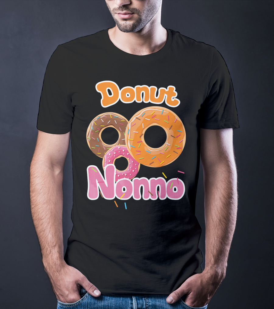 Donut Nonno Sprinkled Doughnut Trio T-Shirt