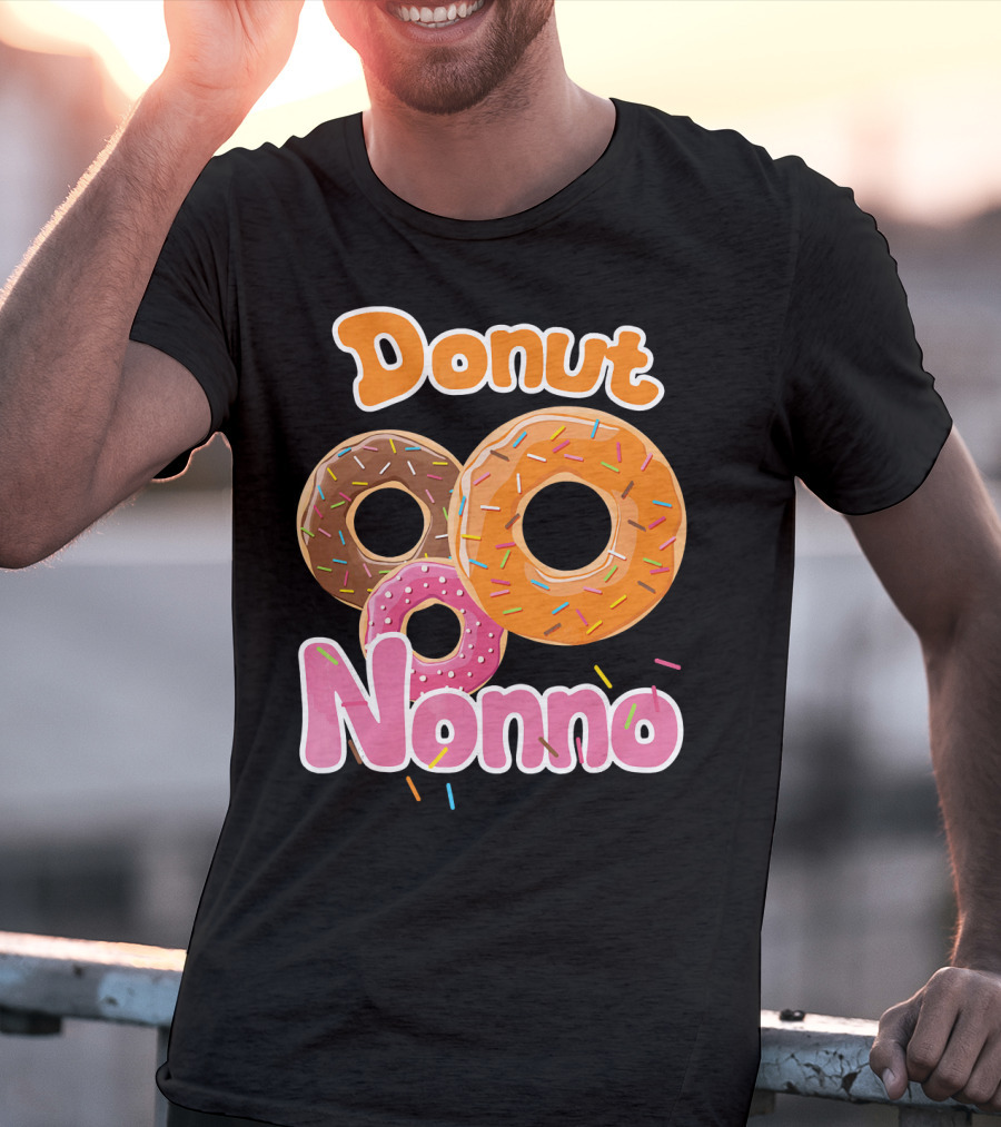 Donut Nonno Sprinkled Doughnut Trio T-Shirt
