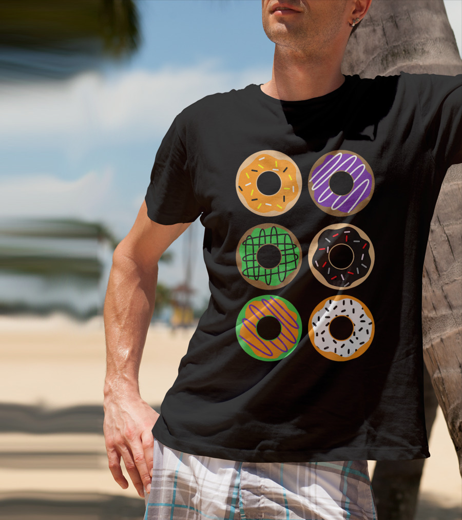 Halloween Donuts Festive Treats With Colorful Icing And Sprinkles T-Shirt