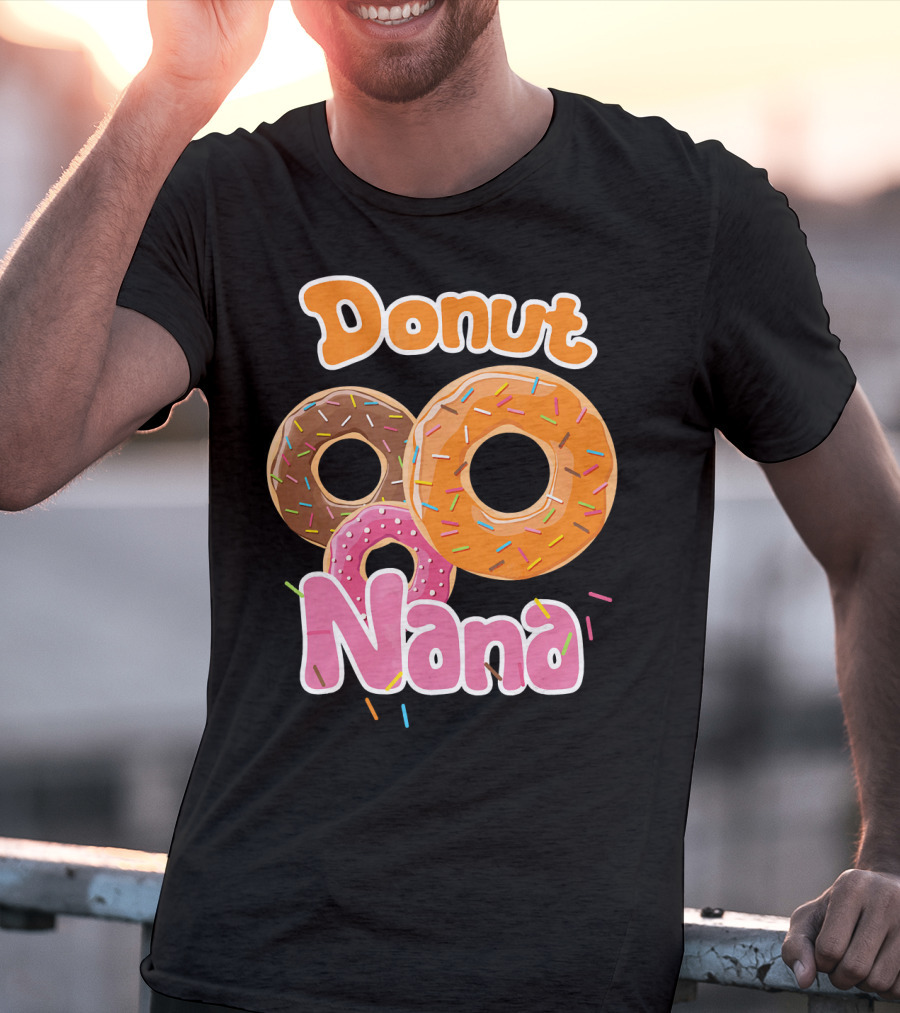 Donut Nana Sprinkled Doughnut Trio T-Shirt