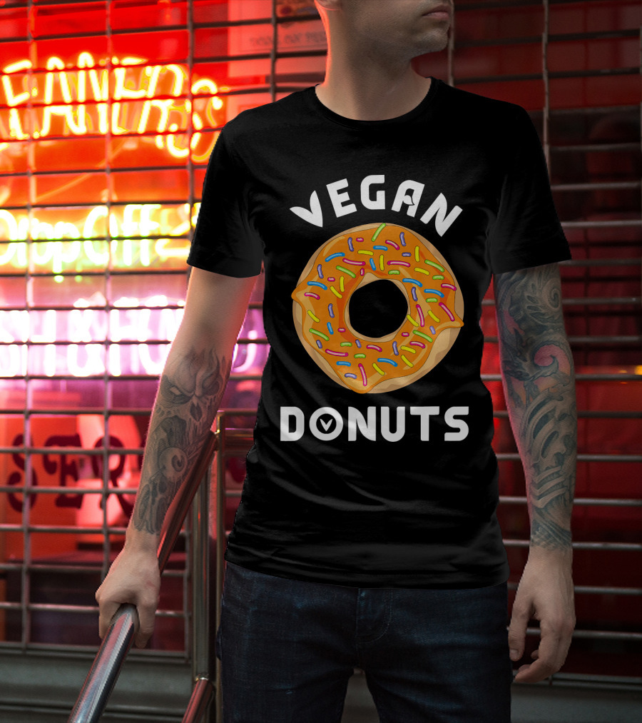 VEGAN DONUTS DESSERT T-Shirt