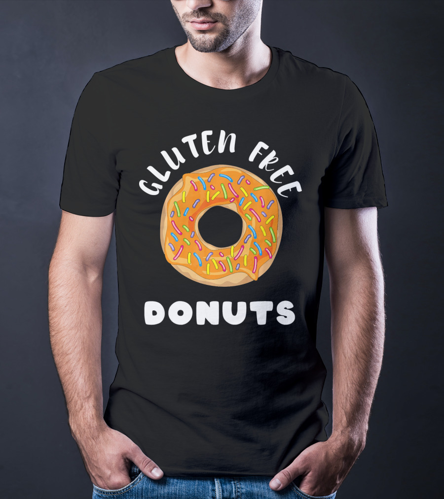 Gluten Free Sprinkled Donuts T-Shirt