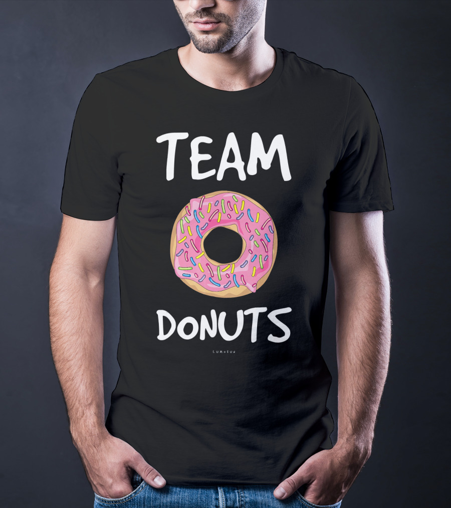 Team Donuts Funny Lumaliux T-Shirt