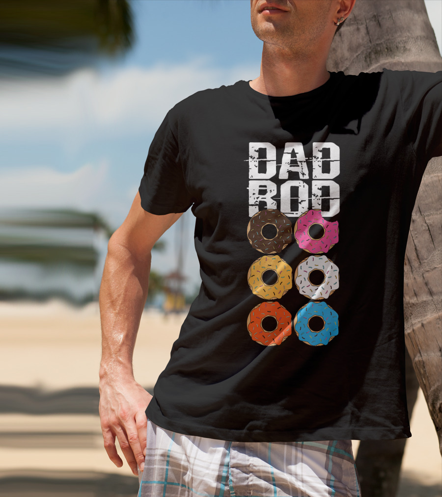 Dad Bod Six Pack Donut T-Shirt