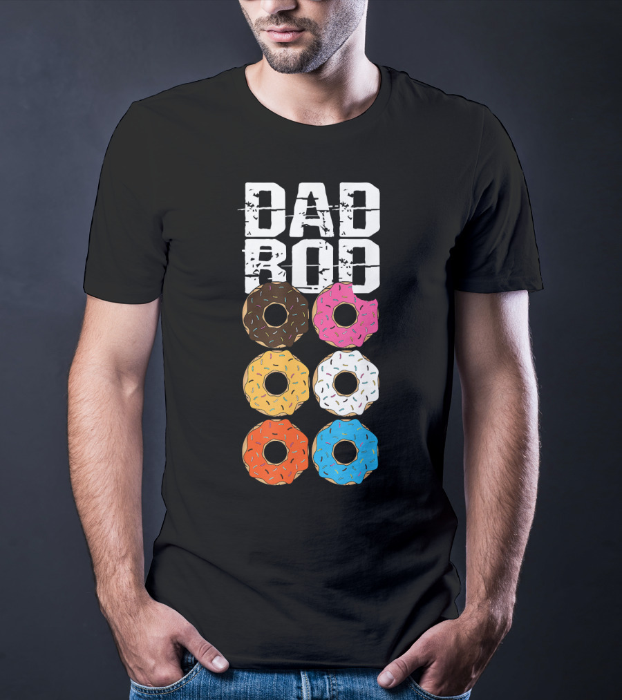 Dad Bod Six Pack Donut T-Shirt
