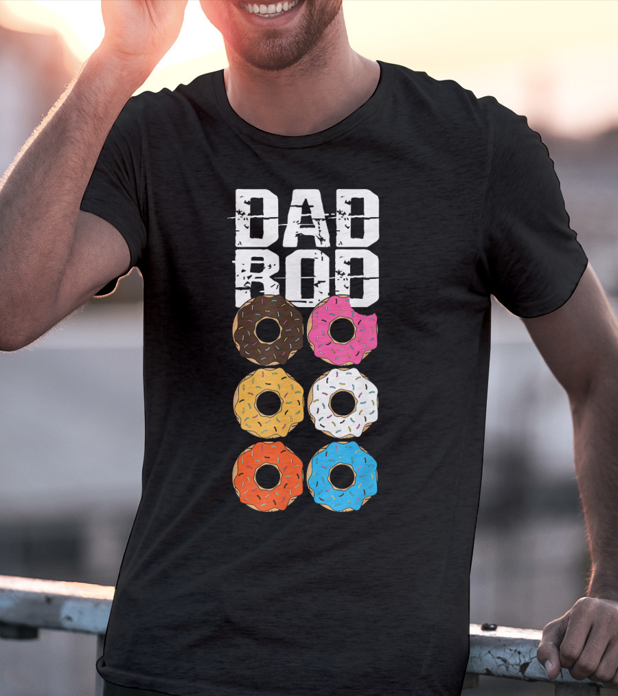 Dad Bod Six Pack Donut T-Shirt