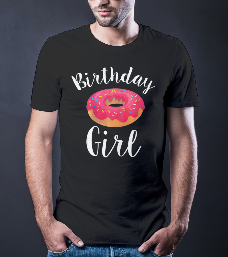 Birthday Girl Donut With Sprinkles T-Shirt