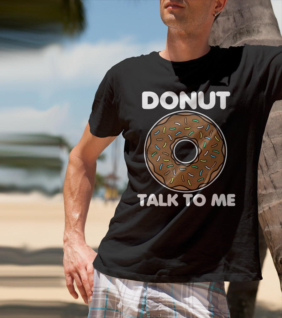 DONUT Talk To Me Choco Sprinkles T-Shirt
