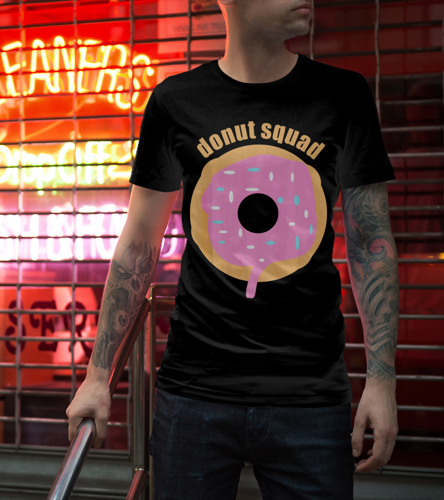 Donut Squad Funny Foodie Bakery T-Shirt