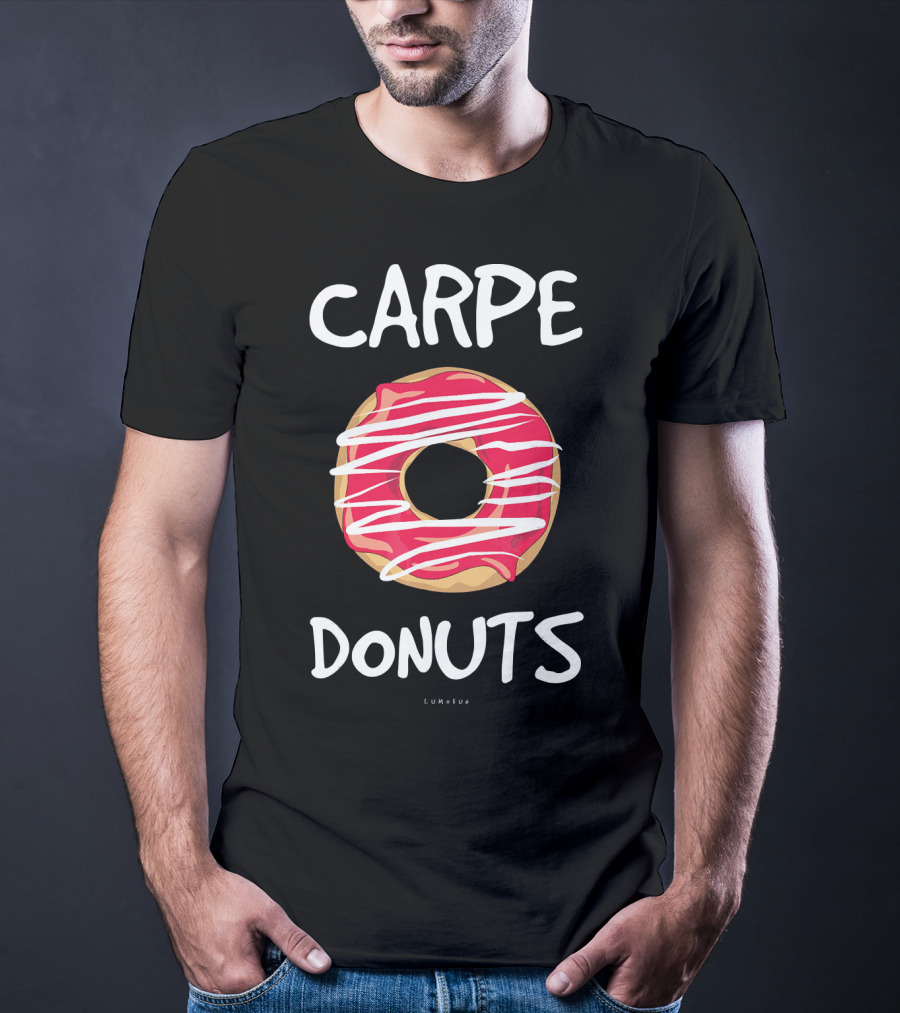 CARPE DONUTS Funny Lumaprints T-Shirt