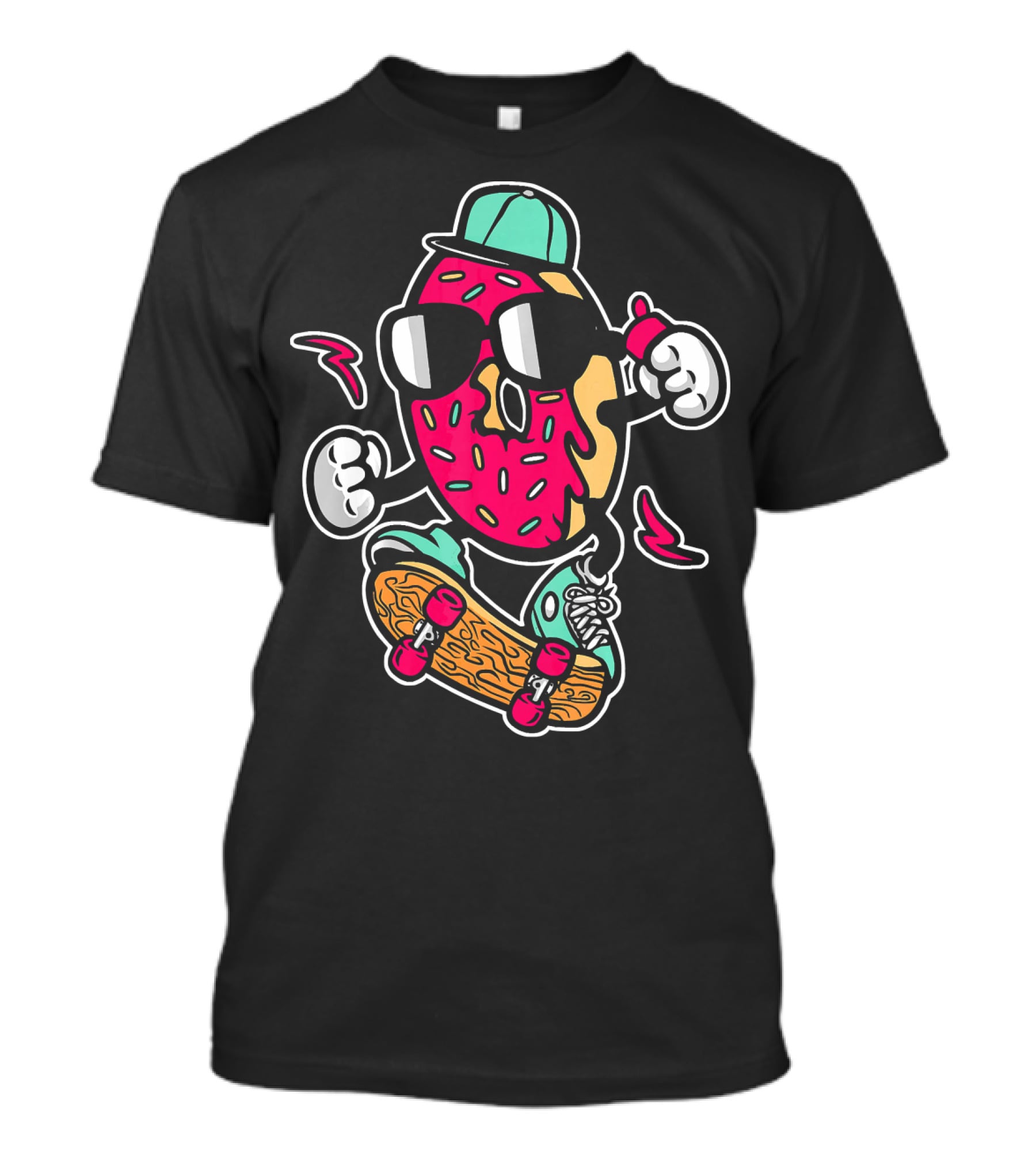 Skateboard Donut Urban T-Shirt