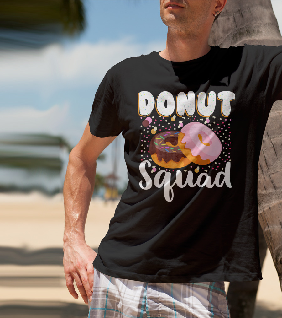 Donut Squad Funny Donut Lover Sprinkle Donut Part T-Shirt