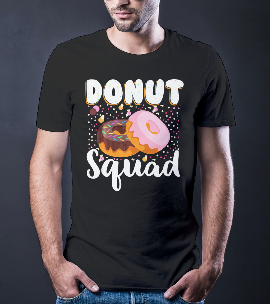 Donut Squad Funny Donut Lover Sprinkle Donut Part T-Shirt