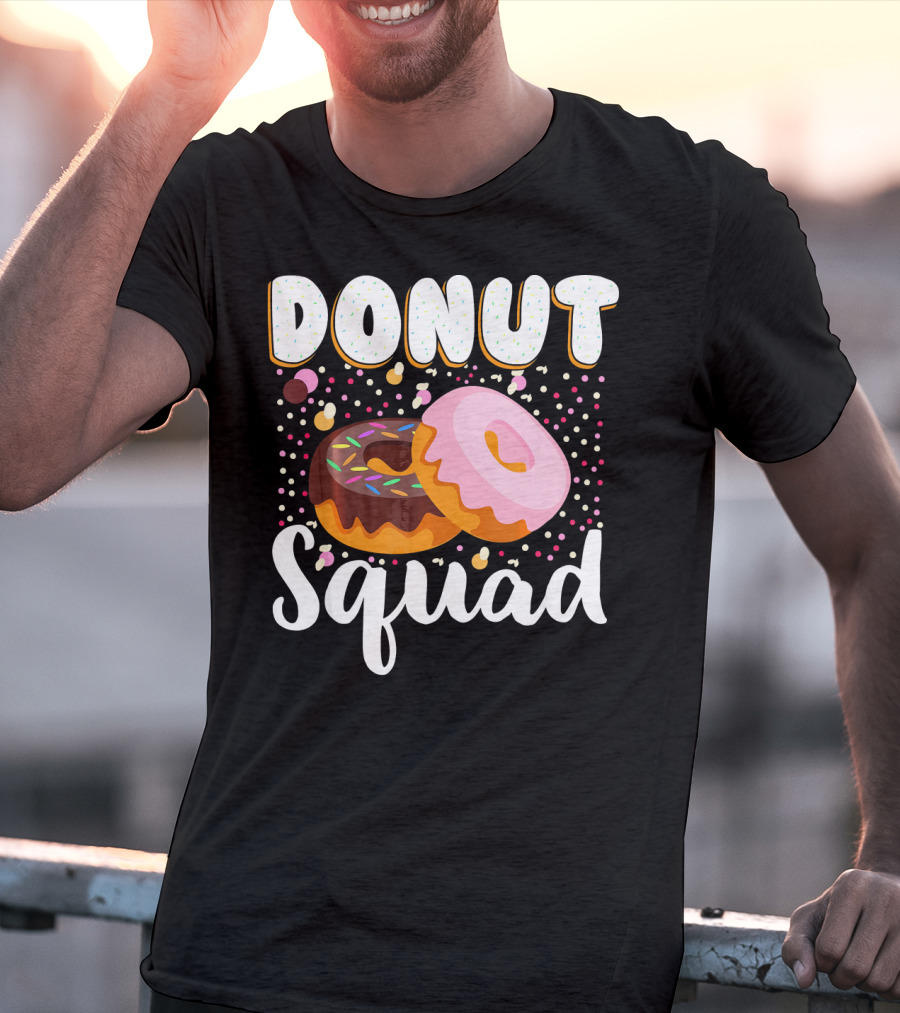 Donut Squad Funny Donut Lover Sprinkle Donut Part T-Shirt