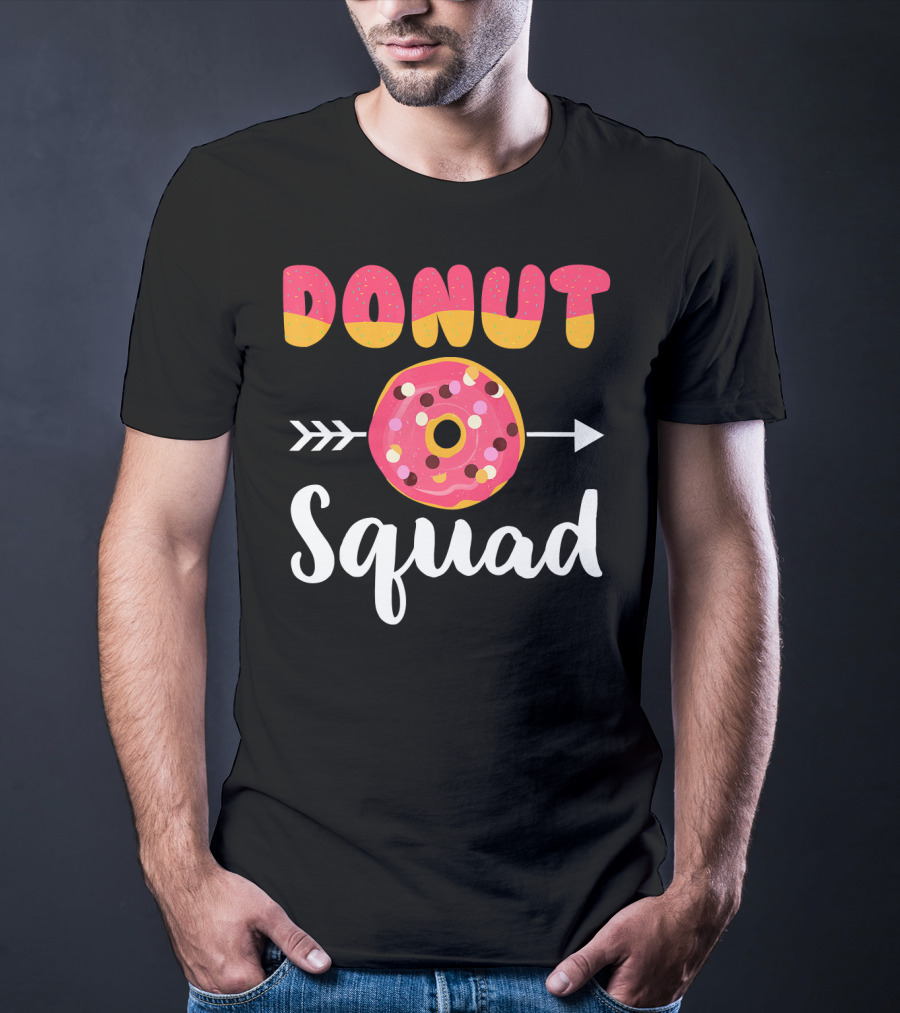 Donut Squad Funny Donut Lover Party T-Shirt
