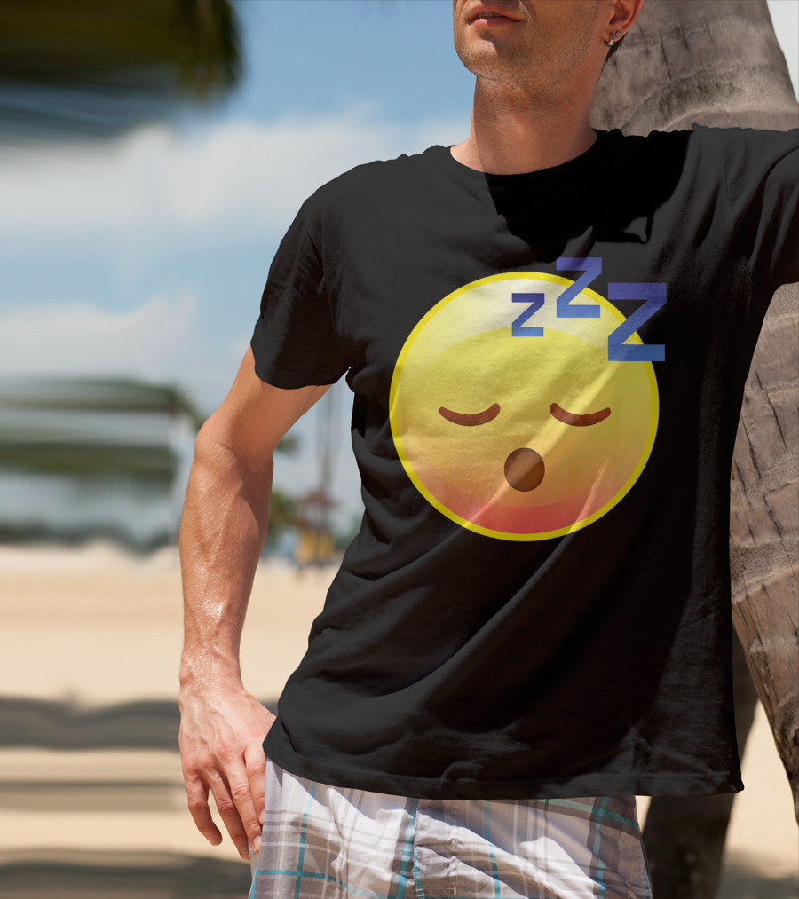 Cute Sleeping Emoji Perfect Zzz T-Shirt