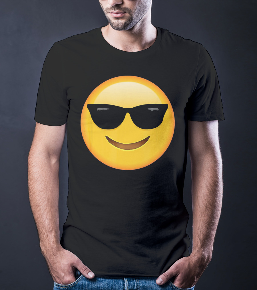 Sunglasses Emoji T-Shirt