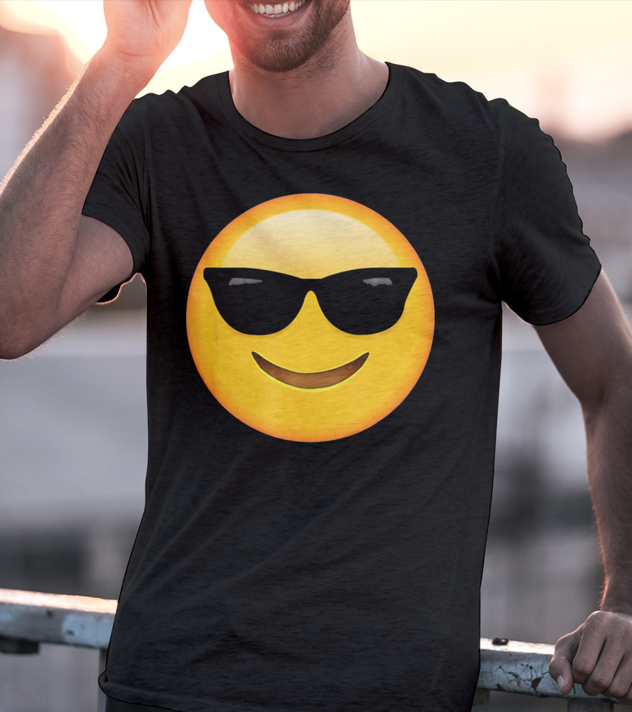 Sunglasses Emoji T-Shirt