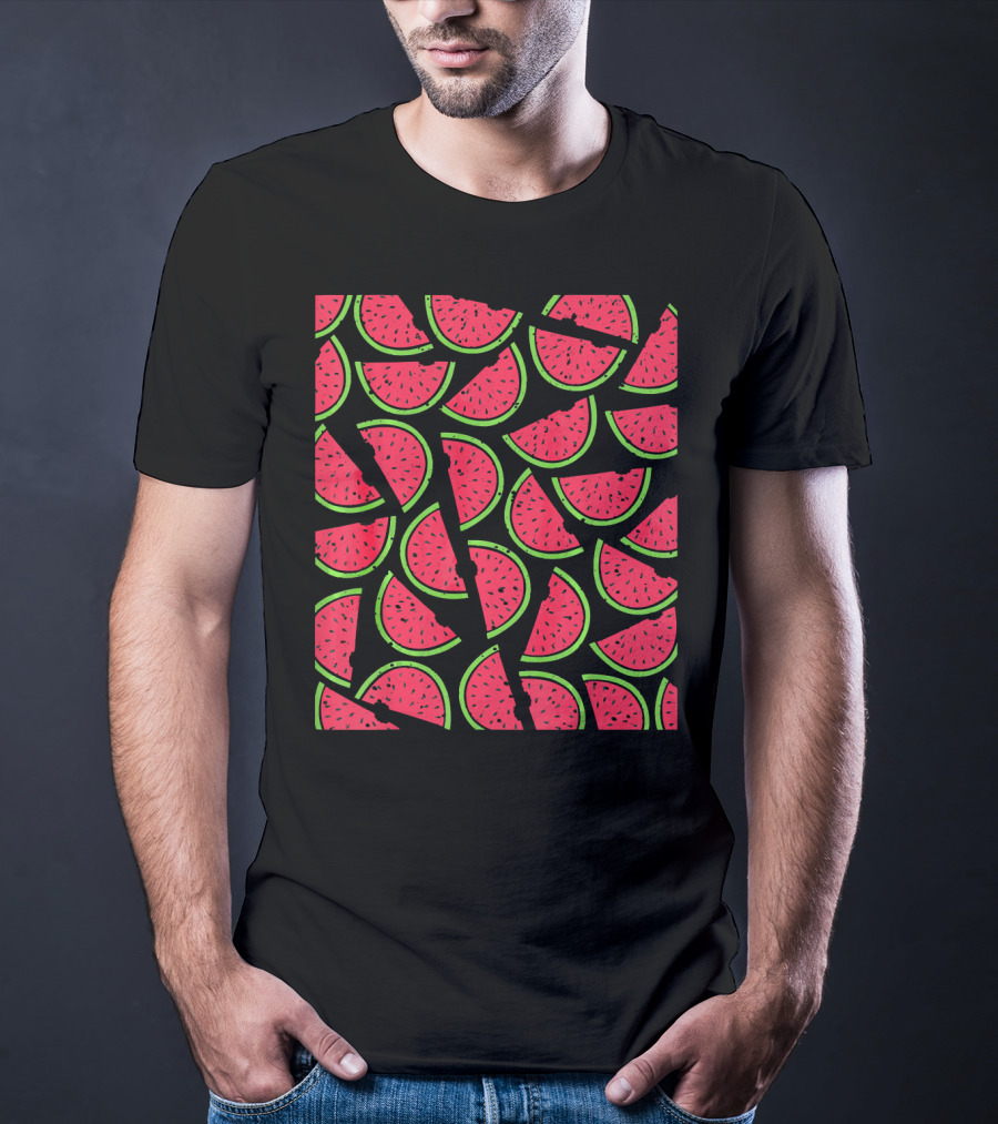 Watermelon Funny Summer Melon T-Shirt