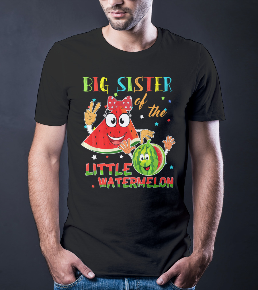 Big Sister Of The Little Watermelon T-Shirt