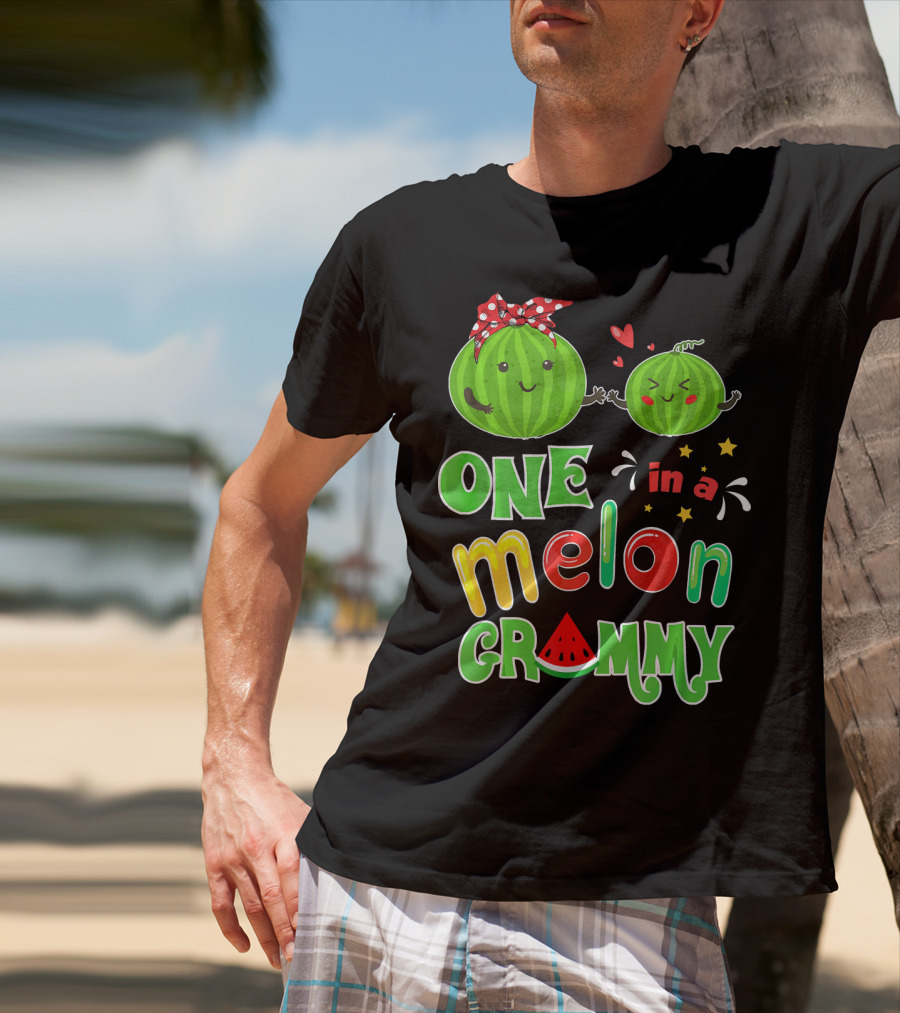 One In A Melon Grammy Summer Tropica T-Shirt
