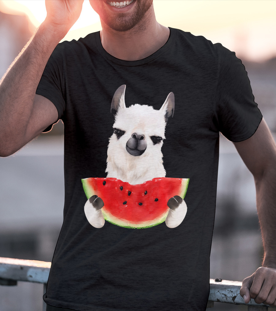 Llama Llama Loves Watermelon T-Shirt