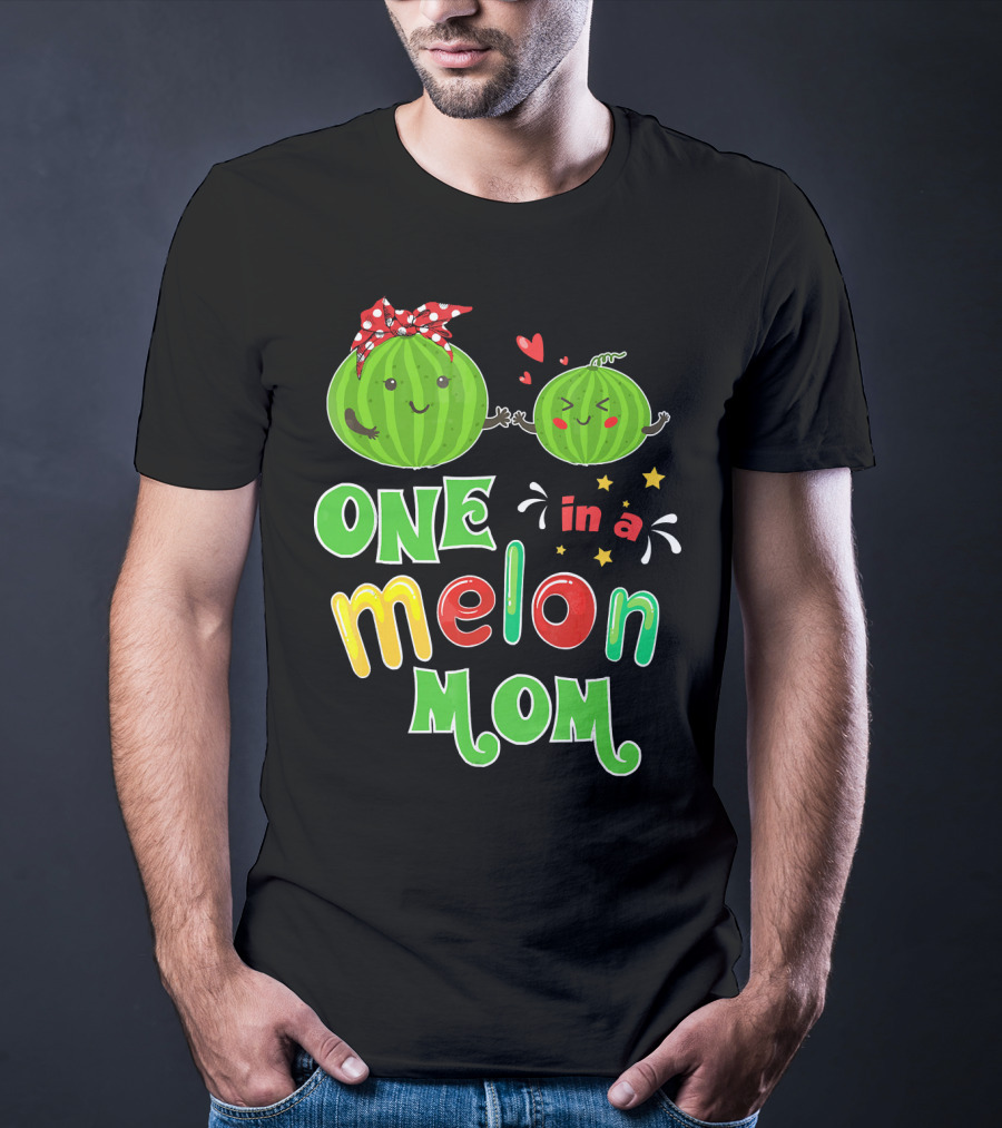 One In A Melon Mom Summer Tropical T-Shirt