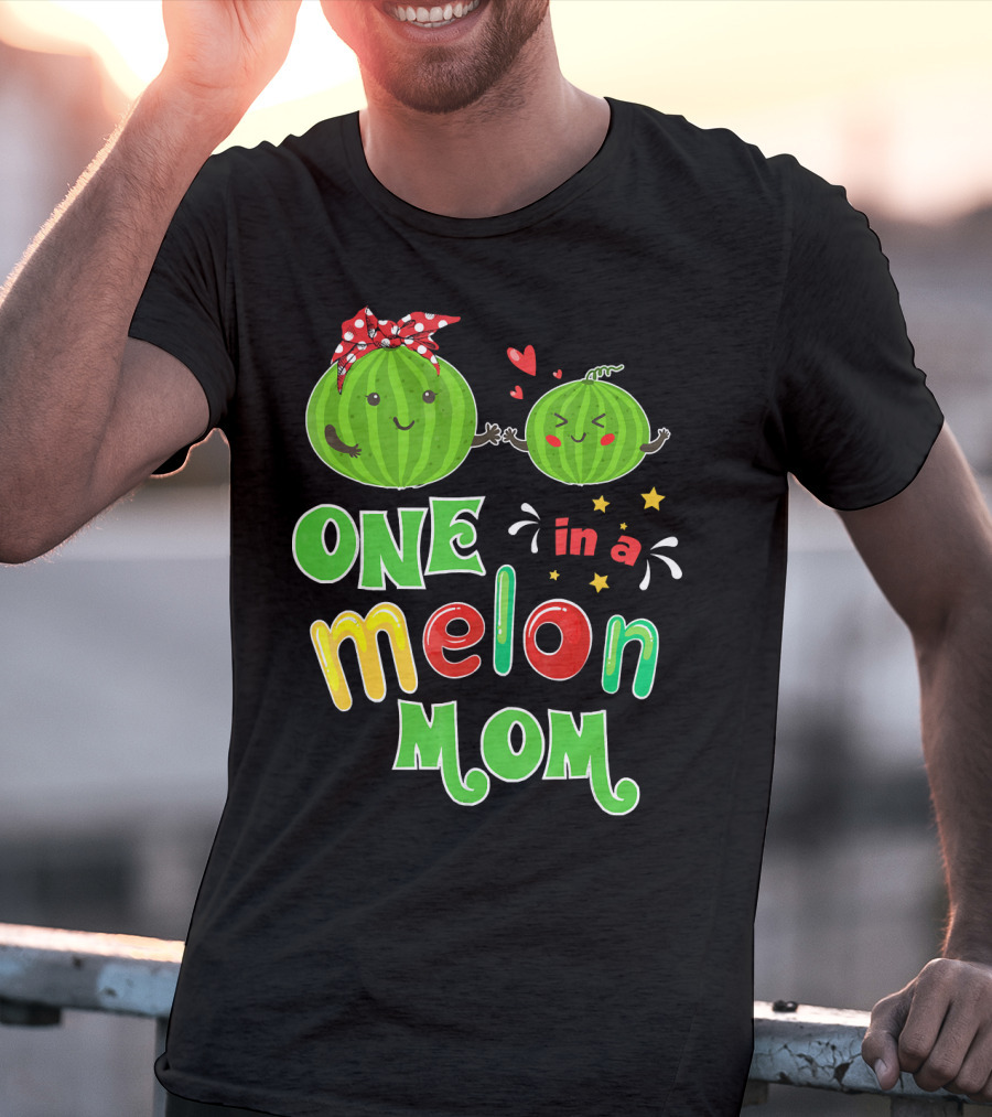 One In A Melon Mom Summer Tropical T-Shirt