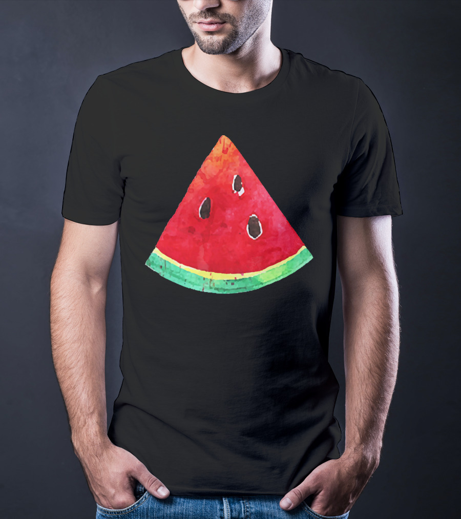 Watermelon Slice Fun Fruit Group Costume T-Shirt