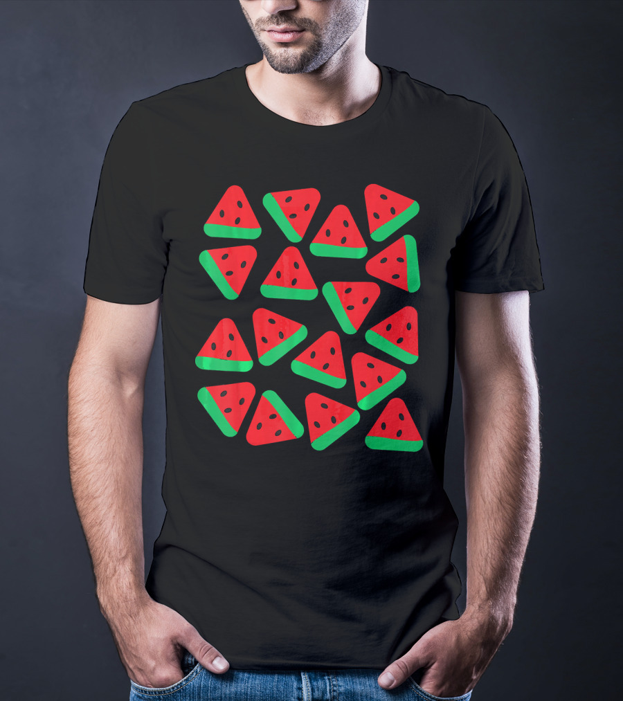 Have A Nice Day - Watermelon Man Pattern Summer Fruit Fun T-Shirt
