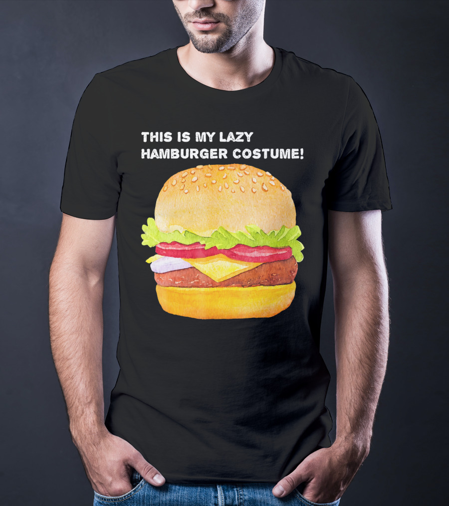 This Is My Lazy Hamburger Costume T-Shirt