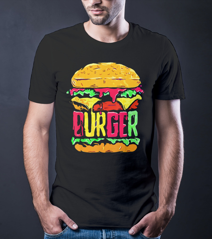 Burger Layers Giant Hamburger T-Shirt
