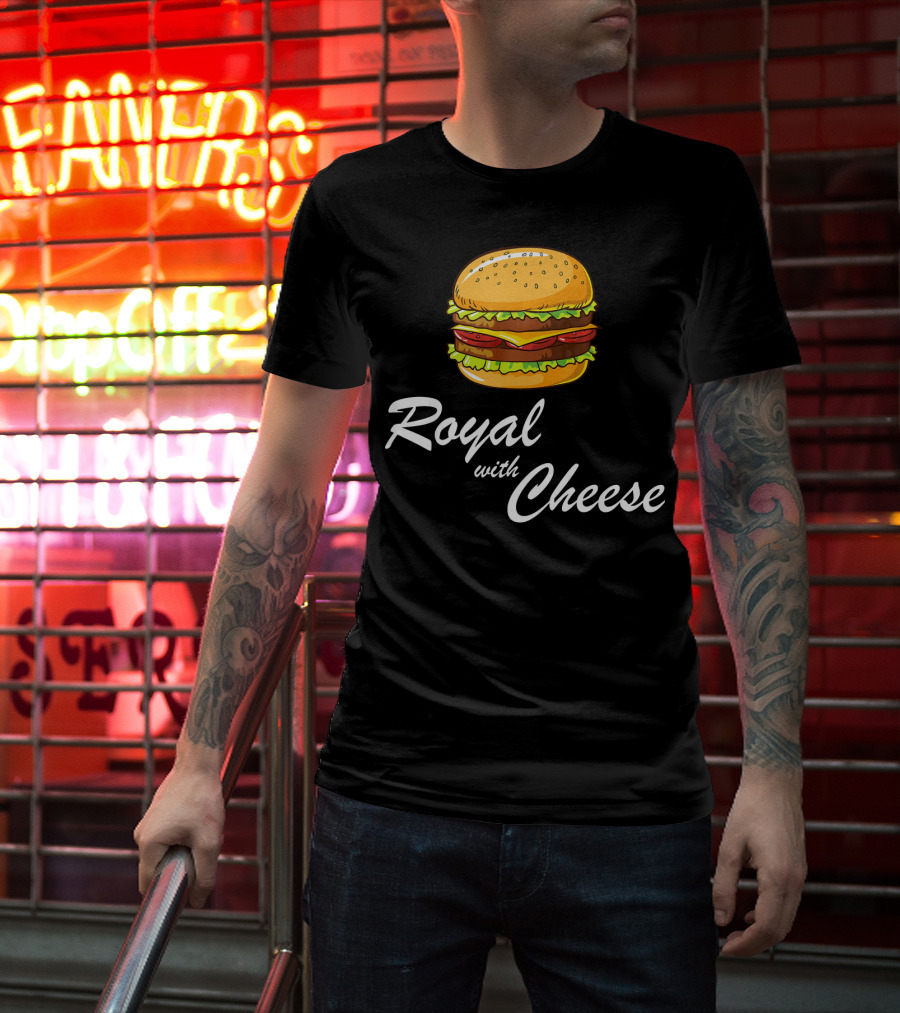 Royal With Cheese Hamburger T-Shirt